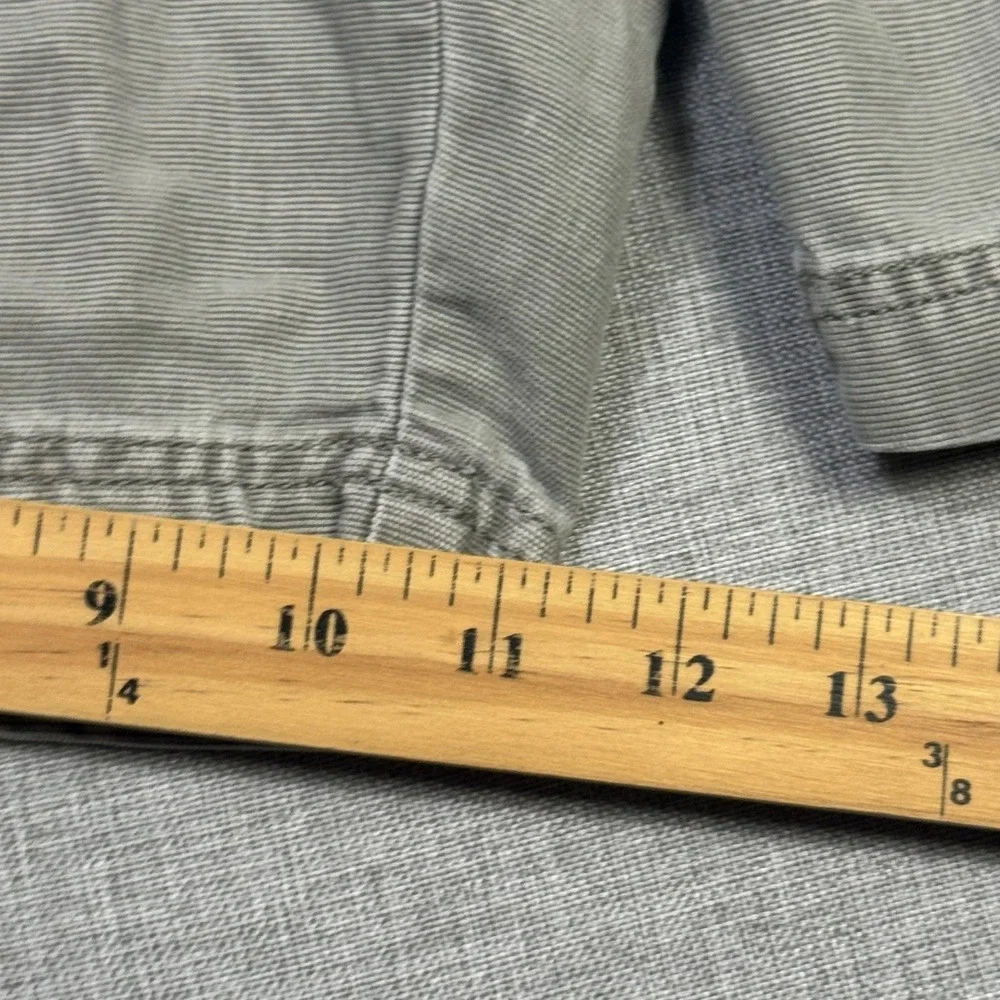 Tommy Bahama Cargo Shorts Mens 33 Gray Lyocell Cotton Relax Fit 9